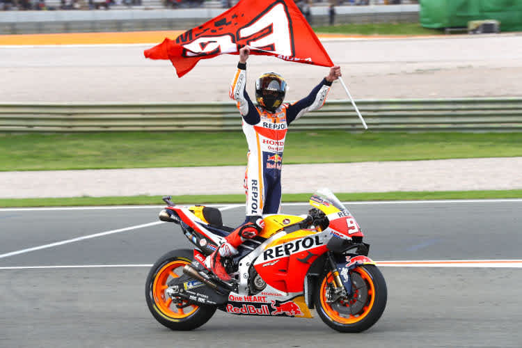 Valencia 2019: Der 56. Honda-Sieg von Marc Márquez