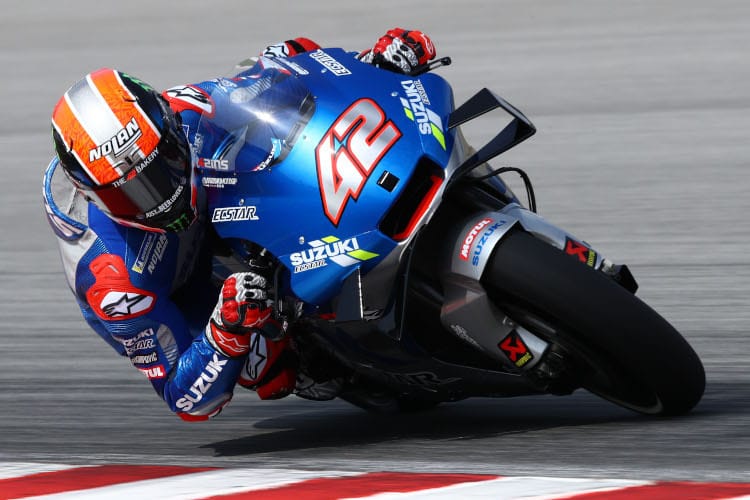 Alex Rins beim Sepang-Test 2020