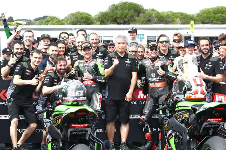 Das Kawasaki Racing Team (KRT) ist für die Zukunft gerüstet
