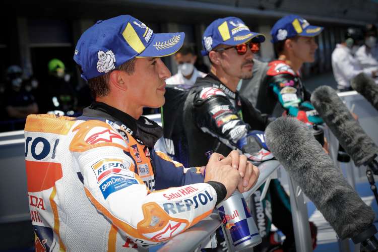 Marc Márquez hat Viñales und Quartararo im Blick