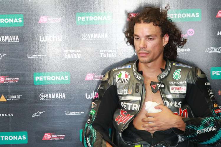 Bis zum Ausfall auf Podestkurs: Franco Morbidelli