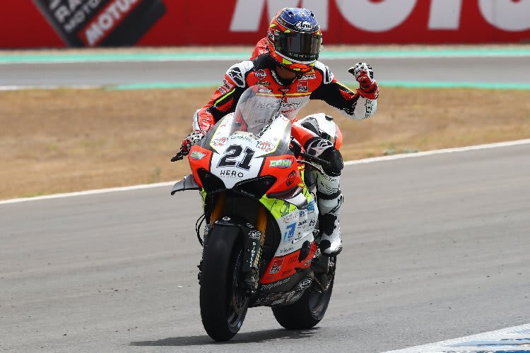 Michael Rinaldi: Bestzeit im FP2