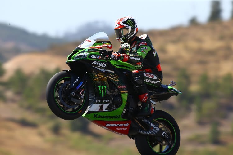 Jonathan Rea hebt ab