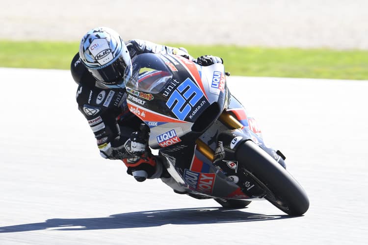 Marcel Schrötter war besonders in FP1 stark