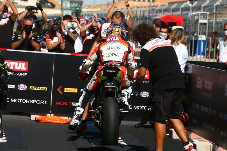 Michael Rinaldi wurde gefeiert