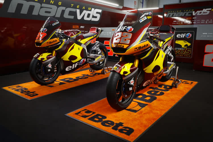 Marc VDS: Das Blau wich einem Bordeauxrot 