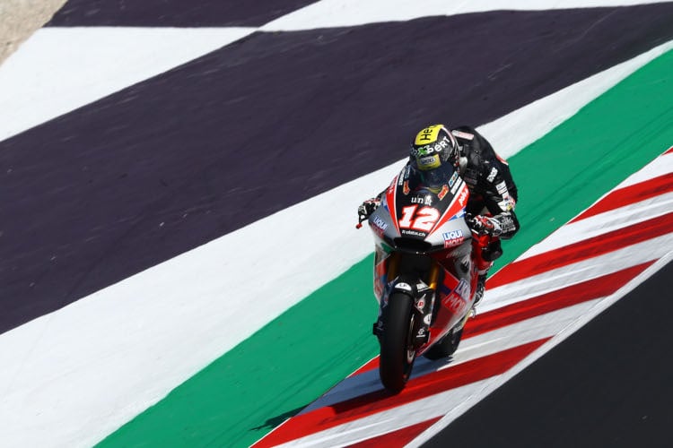 Tom Lüthi in Misano
