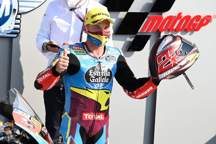 Sam Lowes freute sich trotzdem über die starke Leistung