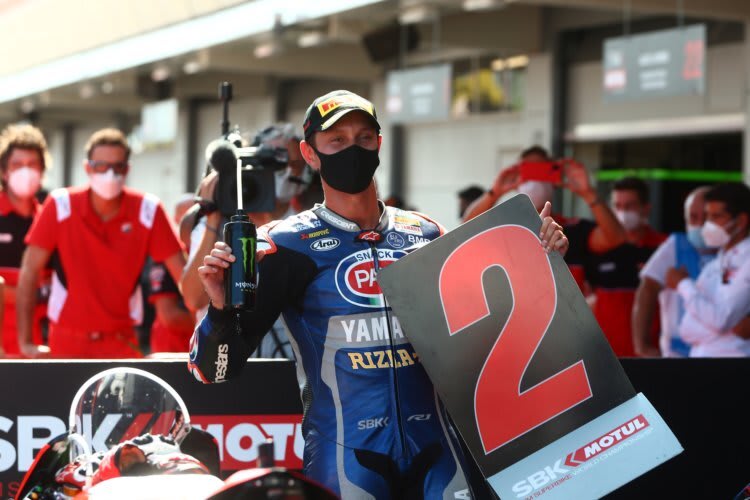 Michael van der Mark kam knapp von Garrett Gerloff ins Ziel