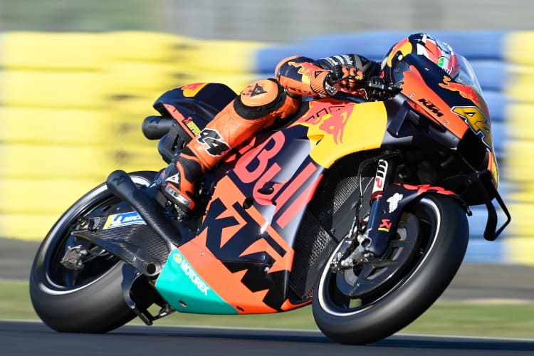 Pol Espargaró: Der Soft-Reifen ist an der weißen Kennzeichnung zu erkennen