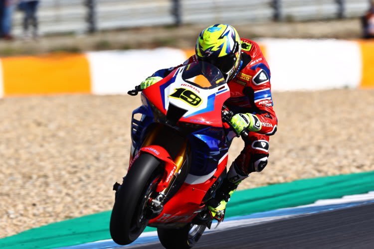 Alvaro Bautista in der Superpole in Estoril 2020