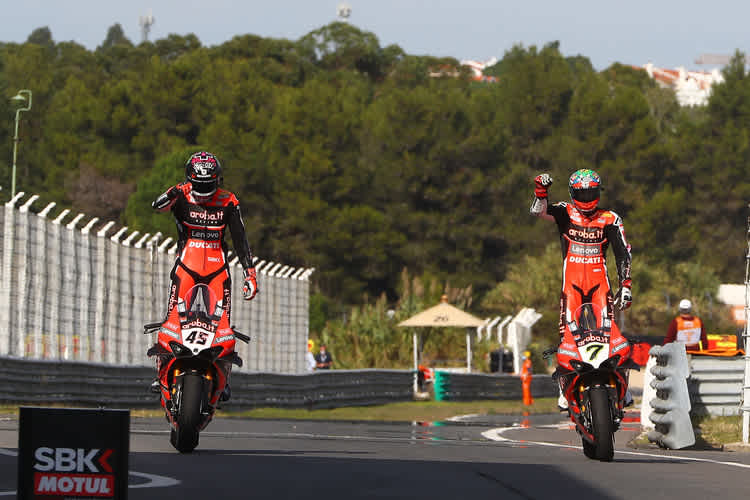 Estoril 2020: Davies gewinnt in seinem letzten Rennen als Ducati-Werksfahrer