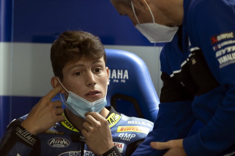 Andrea Locatelli: Stürze mit dem Superbike