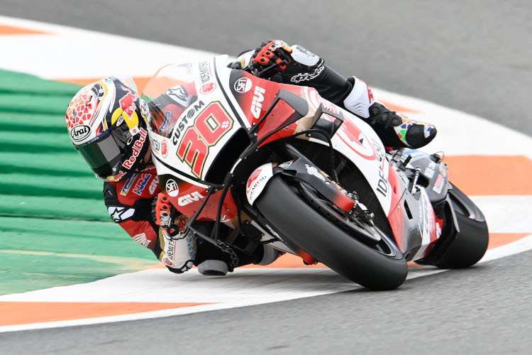 Takaaki Nakagami mischt in Valencia wieder vorne mit