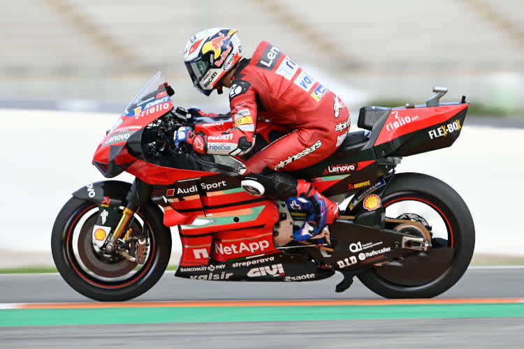 Andrea Dovizioso in Valencia