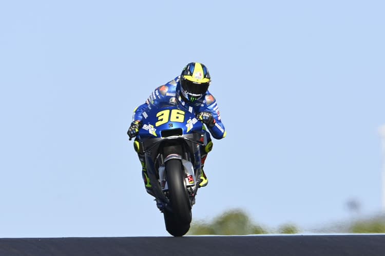 Weltmeister Joan Mir gehört auch in Portimao zu den schnellsten Fahrern des MotoGP-Feldes