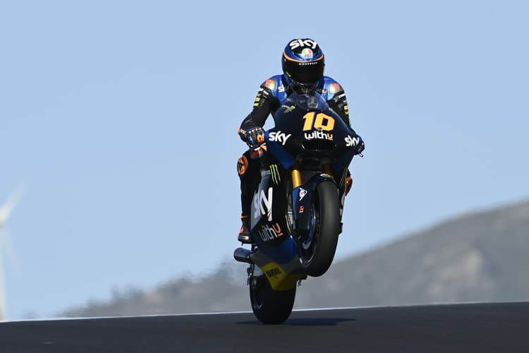 Luca Marini beendete den ersten Tag in Portimao an der Spitze!