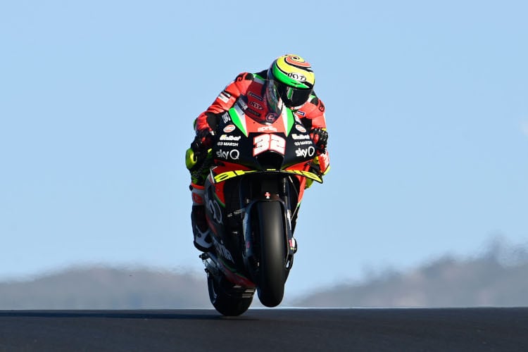 Lorenzo Savadori bestritt schon die letzten drei MotoGP-Rennen 2020 für Aprilia