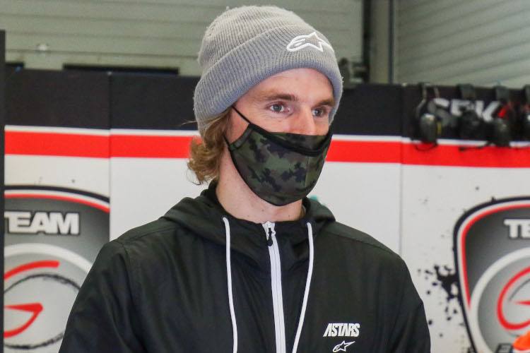 Chaz Davies in seiner neuen Umgebung: Team GoEleven