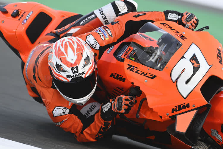 Iker Lecuona im KTM Tech3-Design in Katar