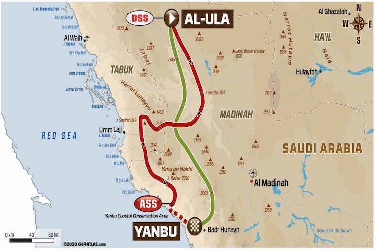 Die vorletzte Etappe gilt als Herausforderung für Mensch und Material