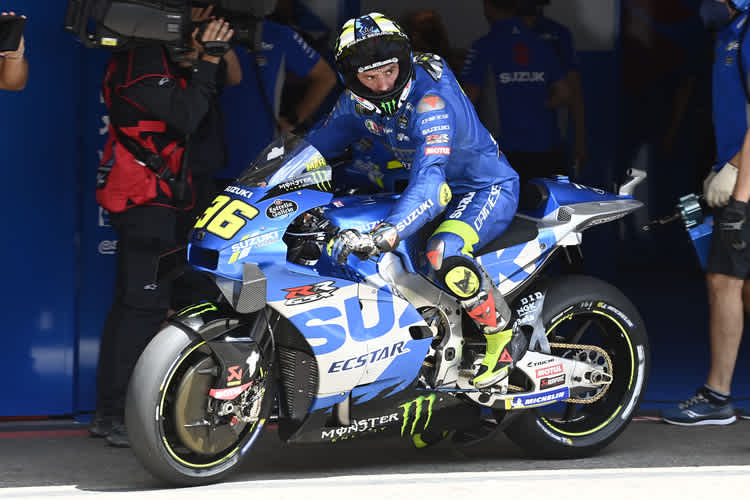 Joan Mir hatte am Ende nicht genügend frische Reifen zur Verfügung