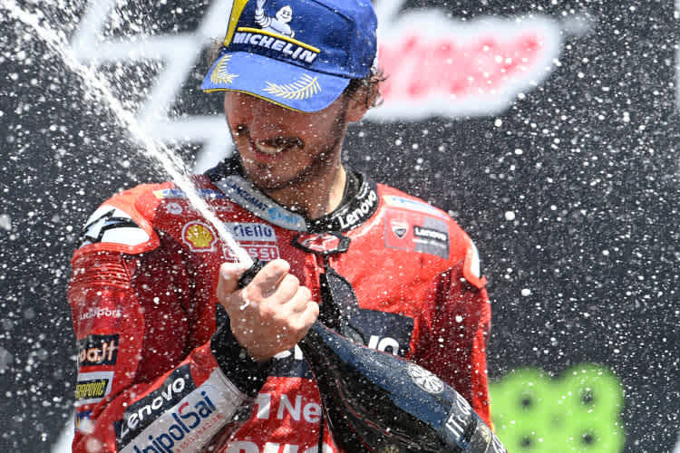 Pecco Bagnaia: Steht er wieder auf dem Podest?