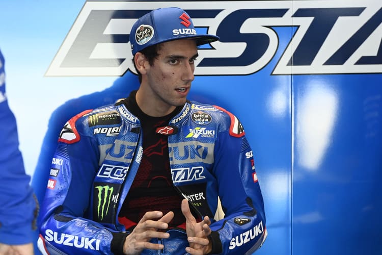 Alex Rins wurde eine Zwangspause verordnet