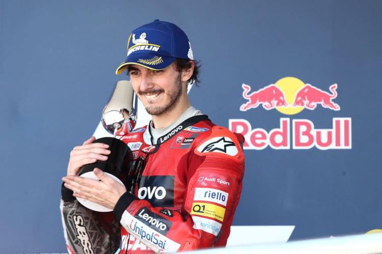 Platz 2 für Pecco Bagnaia