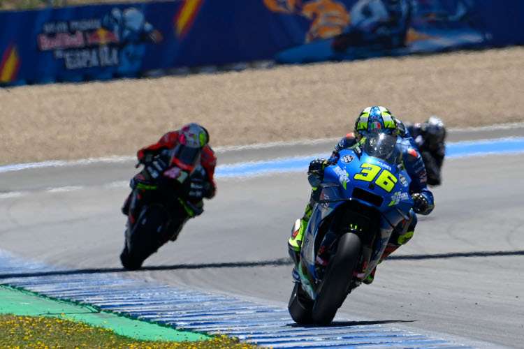 Joan Mir wurde vor Aleix Espargaró Fünfter