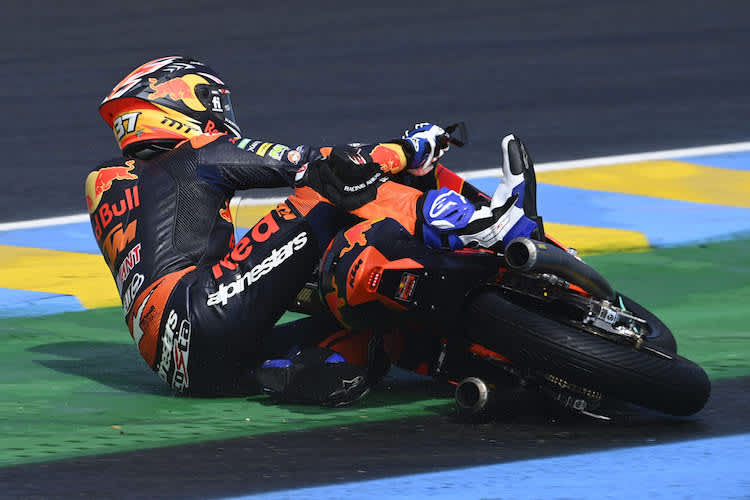 Pedro Acosta nach Sturz mit weltmeisterlicher Aufholjagd