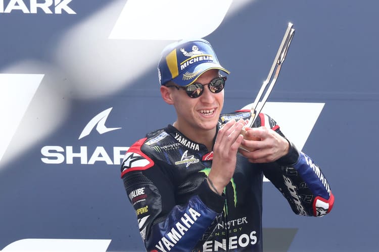 Fabio Quartararo möchte auch in Mugello wieder auf dem Podest jubeln