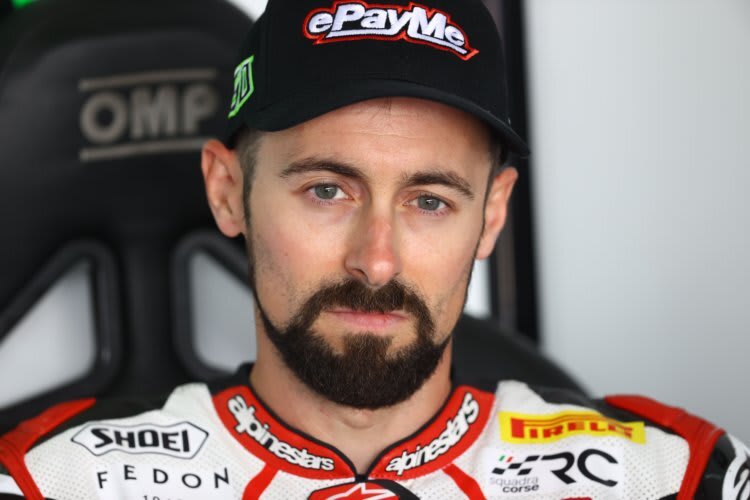 Eugene Laverty hat wieder einmal Pech