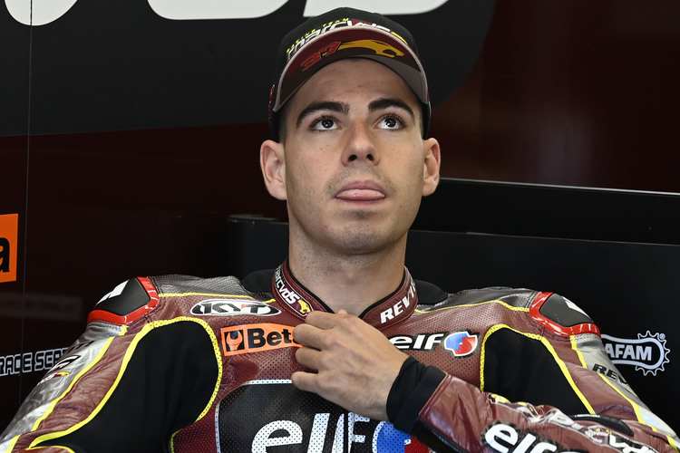 Augusto Fernandez schnappt sich die erste Bestzeit in der Moto2-Klasse