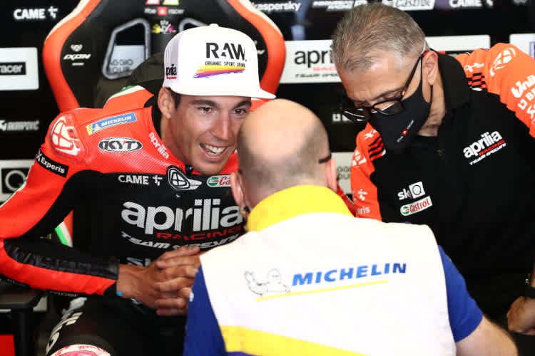 Aleix Espargaró hätte in der Aprilia-Box gerne Unterstützung