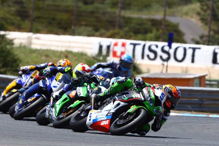 Leistete viel Führungsarbeit in Estoril: Philipp Öttl (Kawasaki)