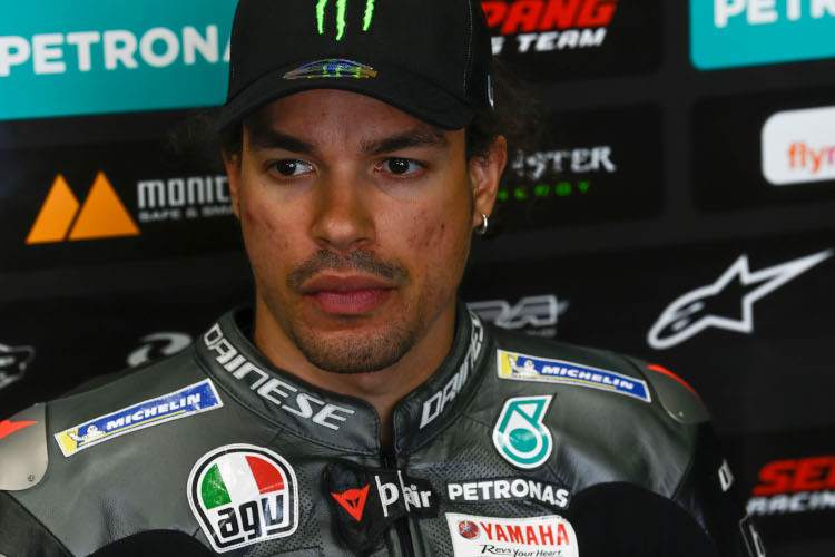 Franco Morbidelli beendete den Freitag mit einem guten Gefühl