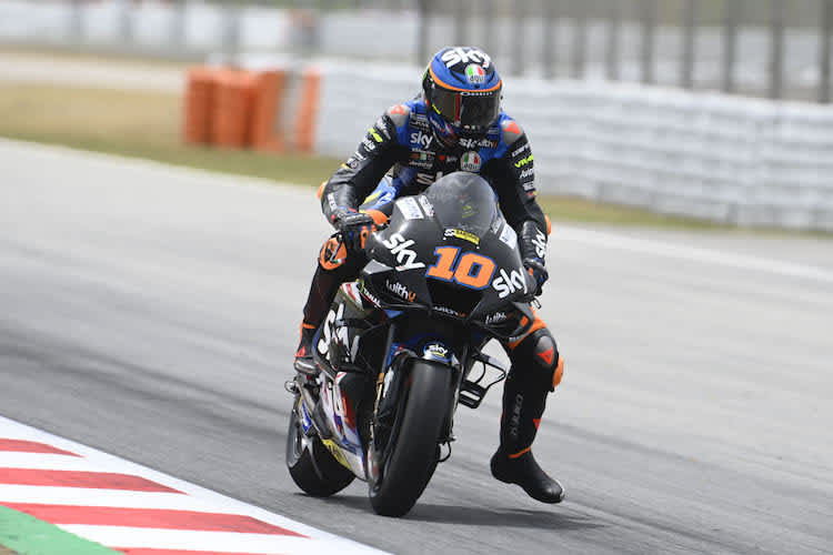 Luca Marini wird in Montmeló zum dritten Mal in diesem Jahr Zwölfter