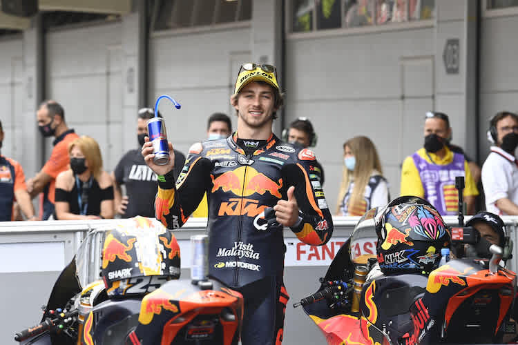 Remy Gardner schnappt sich seine fünfte Pole-Position