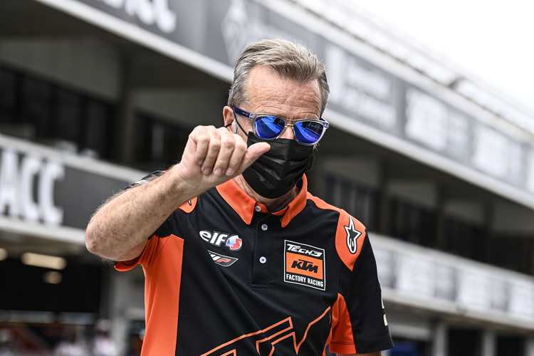 Hervé Poncharal ist mit der Entwicklung zufrieden