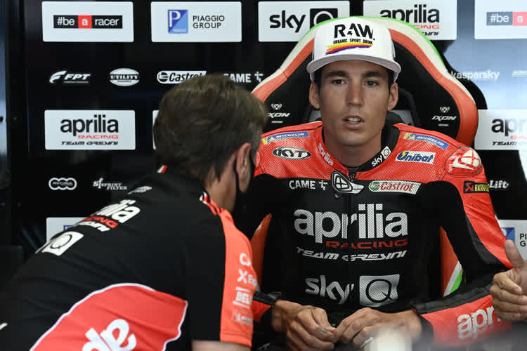 Aleix Espargaró hofft, dass der Unterarm keine Probleme bereitet