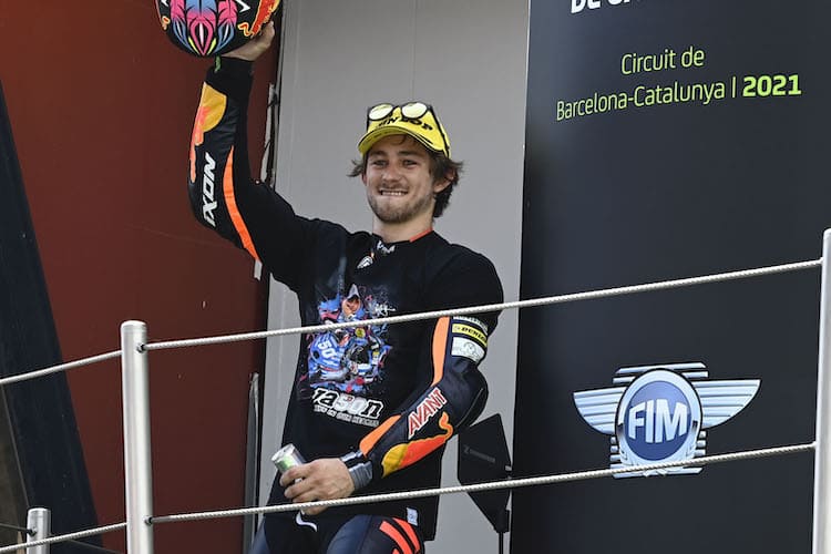 Remy Gardner reist als WM-Führender zum Sachsenring