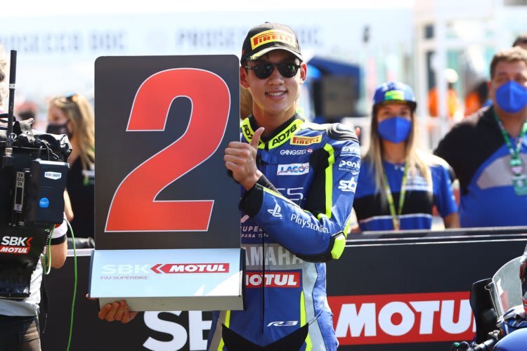 Meikon Kawakami: Erstes Podium in der 300er-WM