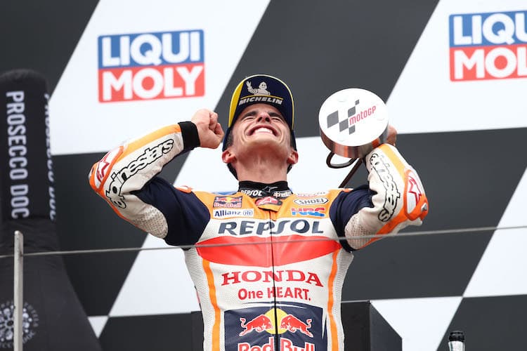 Sieg am Sachsenring: Ein Befreiungsschlag für Marc Márquez