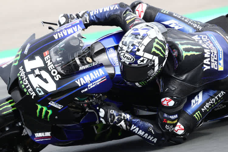 Maverick Viñales in Assen, das passt bisher