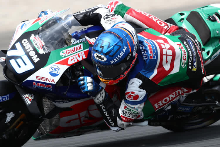 Alex Márquez tat sich in Assen schwer