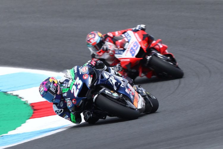 Das Duell um den Rookie-of-the-year-Titel entfachte 2021 zwischen Jorge Martin und Enea Bastianini