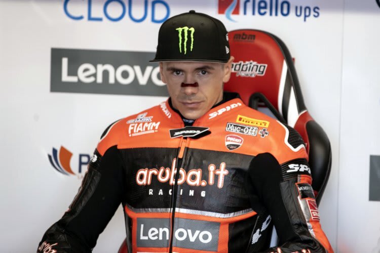 Scott Redding wundert sich über die Ducati Panigale V4R