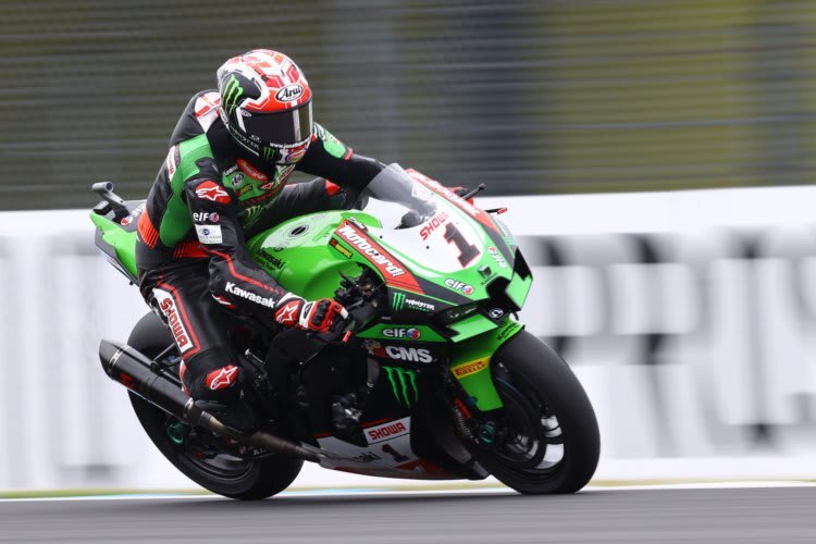 Jonathan Rea beendet den Freitag in Assen als Schnellster