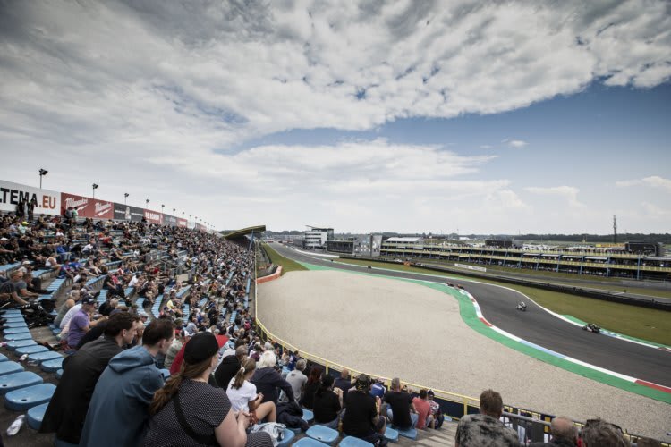 Die Schikane vor dem Ziel ist eine Schlüsselstelle in Assen